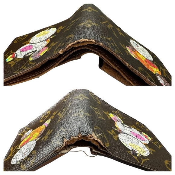 Limited Edition Authentic Louis Vuitton Taskashi Murakami Panda Marco Wallet - Picture 15 of 16